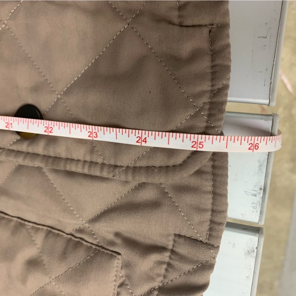 Bottega Veneta Caban Quilted Jacket EU42/US6 Beige Good Used Condition - Picture 11 of 16